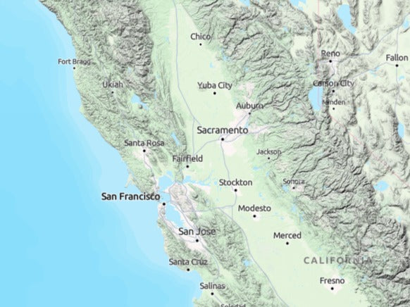 Custom 3d wooden map of Solano County,California,United States
