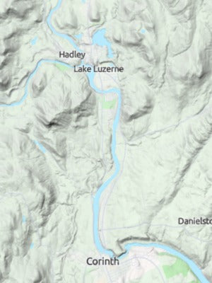 Custom 3d wooden map of Saratoga County,New York,United States
