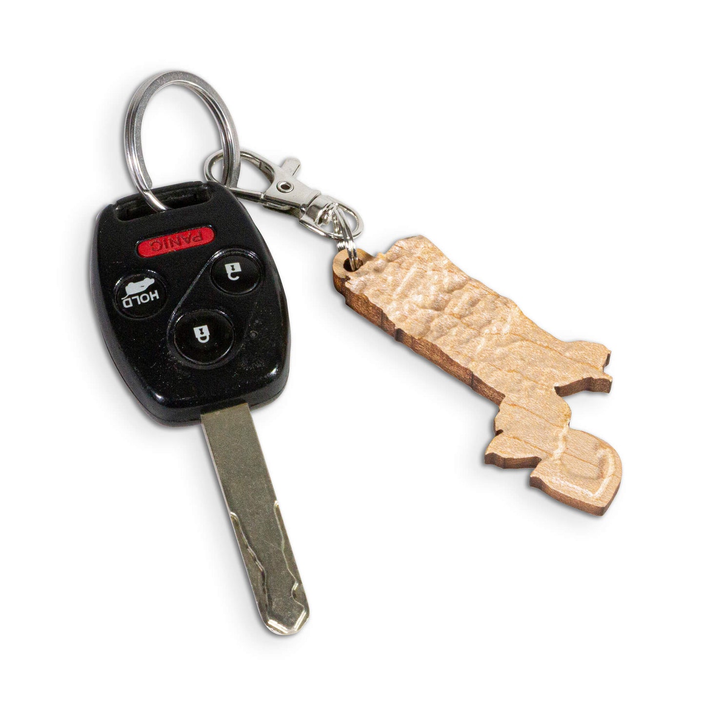 Massachusetts State topographic map keychain | Map Gift