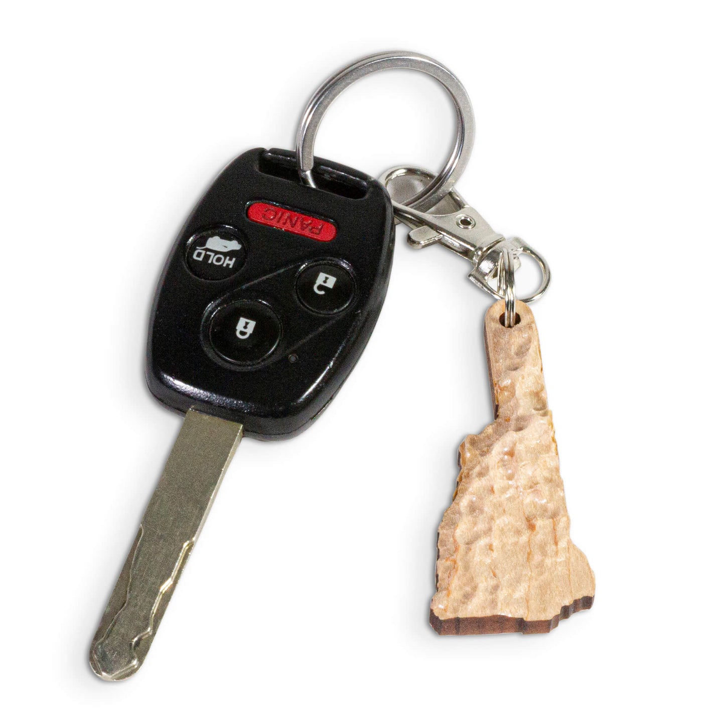 New Hampshire State topographic map keychain | Map Gift