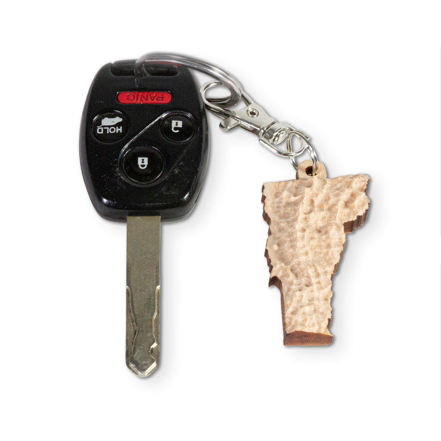 Vermont State topographic map keychain | Map Gift