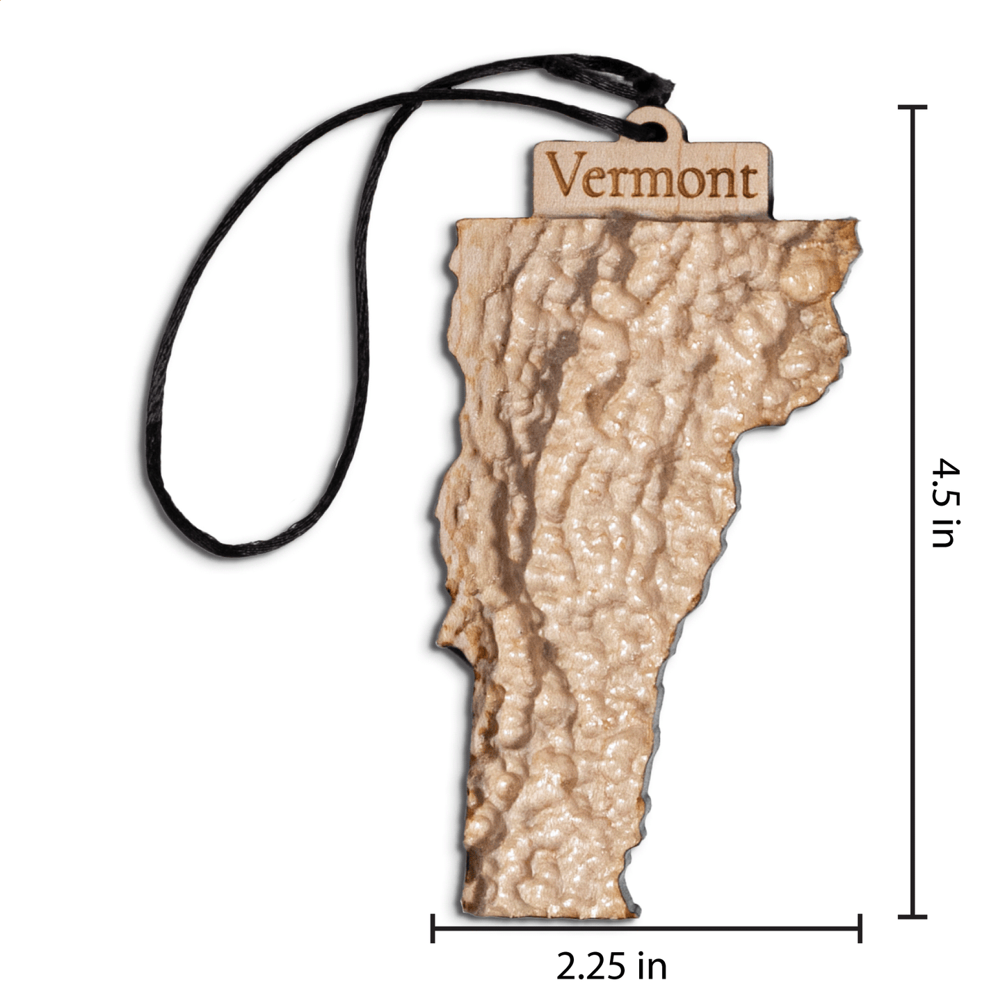 Vermont Ornament State Topographic Map | Holiday Gift