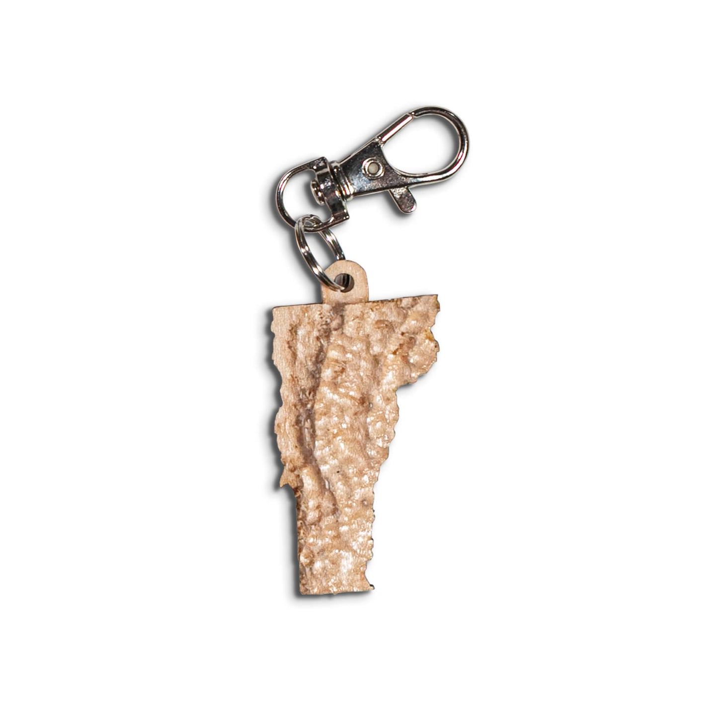 Vermont State topographic map keychain | Map Gift