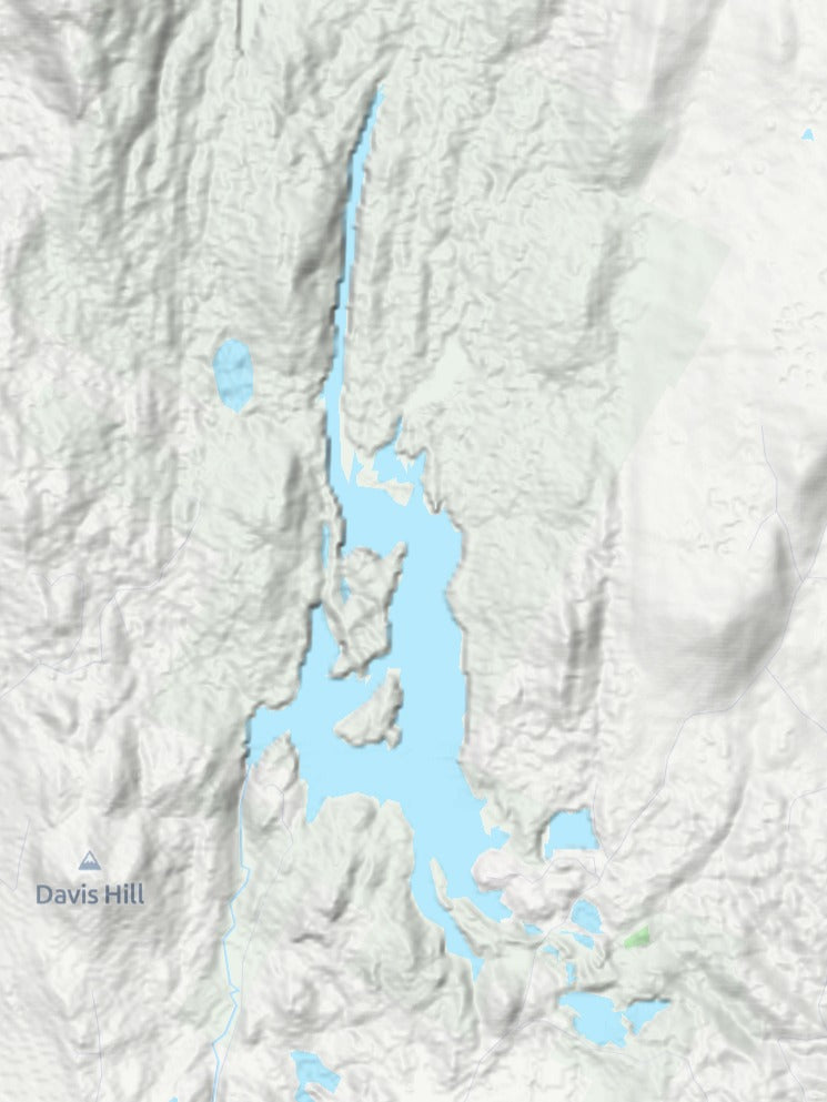 Custom 3d wooden map of Lamoille County,Vermont,United States