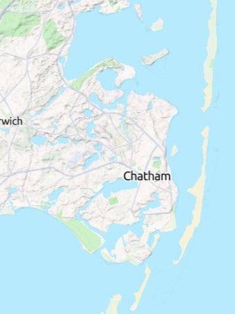 Custom 3d wooden map of Barnstable County,Massachusetts,United States