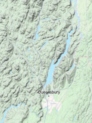 Custom 3d wooden map of Warren County,New York,United States