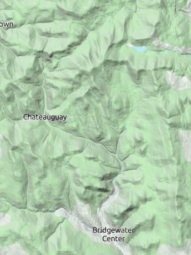 Custom 3d wooden map of Windsor County,Vermont,United States