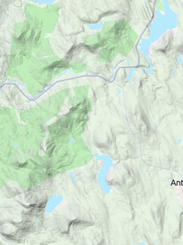 Custom 3d wooden map of Hillsborough County,New Hampshire,United States