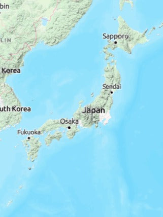 Custom 3d wooden map of Aichi,Japan