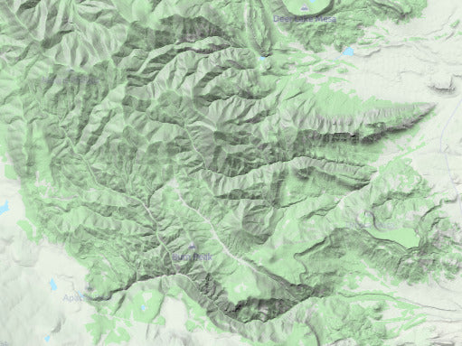 Custom 3d wooden map of Colfax County,New Mexico,United States