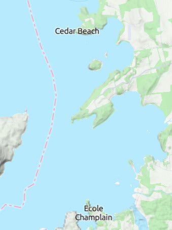 Custom 3d wooden map of Chittenden County,Vermont,United States