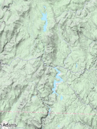 Custom 3d wooden map of Bennington County,Vermont,United States