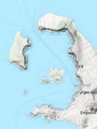 Custom 3d wooden map of Greece
