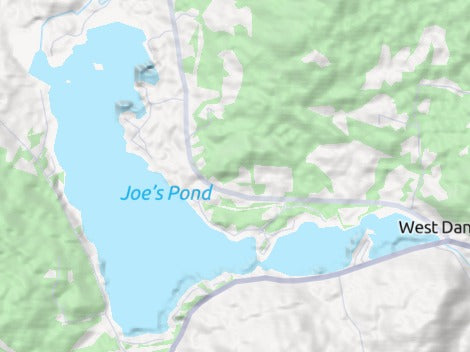 Custom 3d wooden map of Caledonia County,Vermont,United States