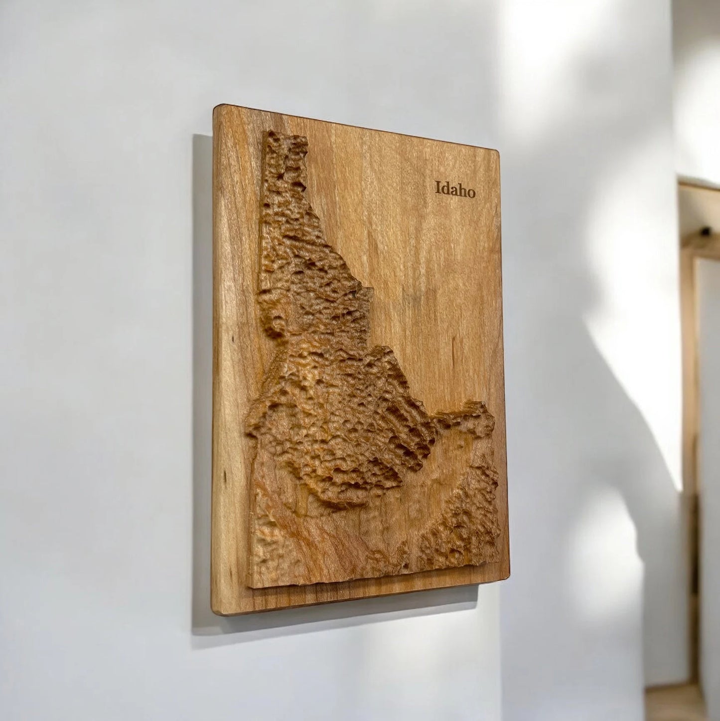 Idaho Topographic 3D Relief State Map | Idaho Map Gift