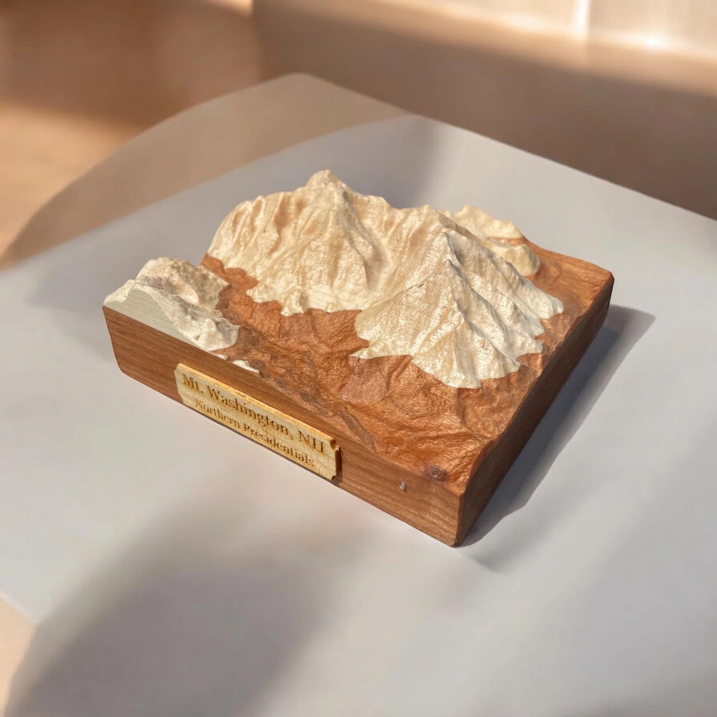 Mt Washington Topographic 3D Relief Map | New Hampshire Gift