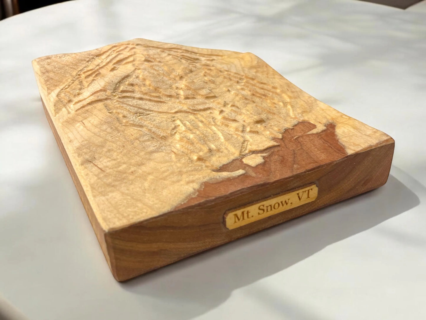 Mt. Snow Vermont 3D Relief Ski Map | Vermont Ski Gift
