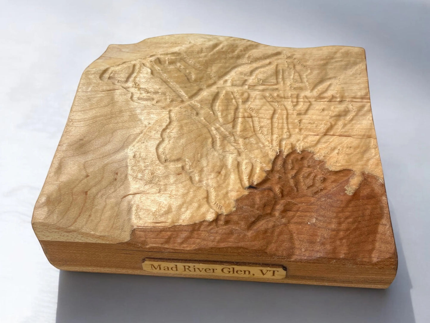 Mad River Glen Ski Map | Treeline Terrains | Mad River Glen Ski Gift | Mad River Glen 3D Relief Ski Map | Vermont Ski Gift | Mad River Glen