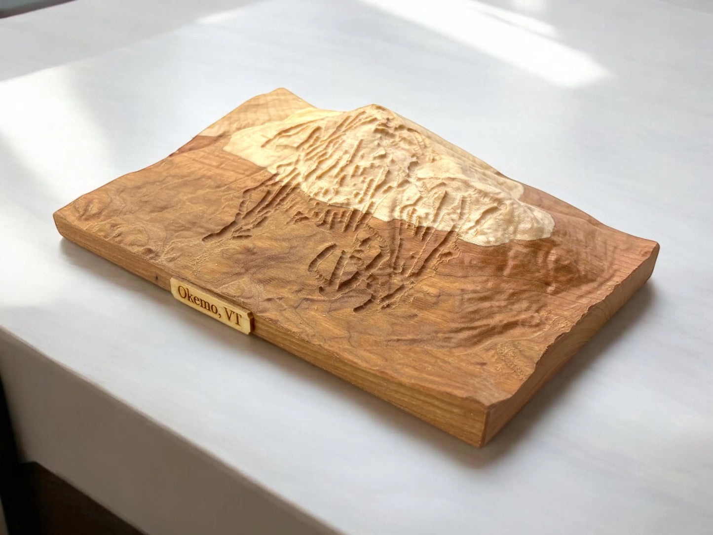 Okemo Vermont 3D Relief Ski Map | Vermont Ski Gift