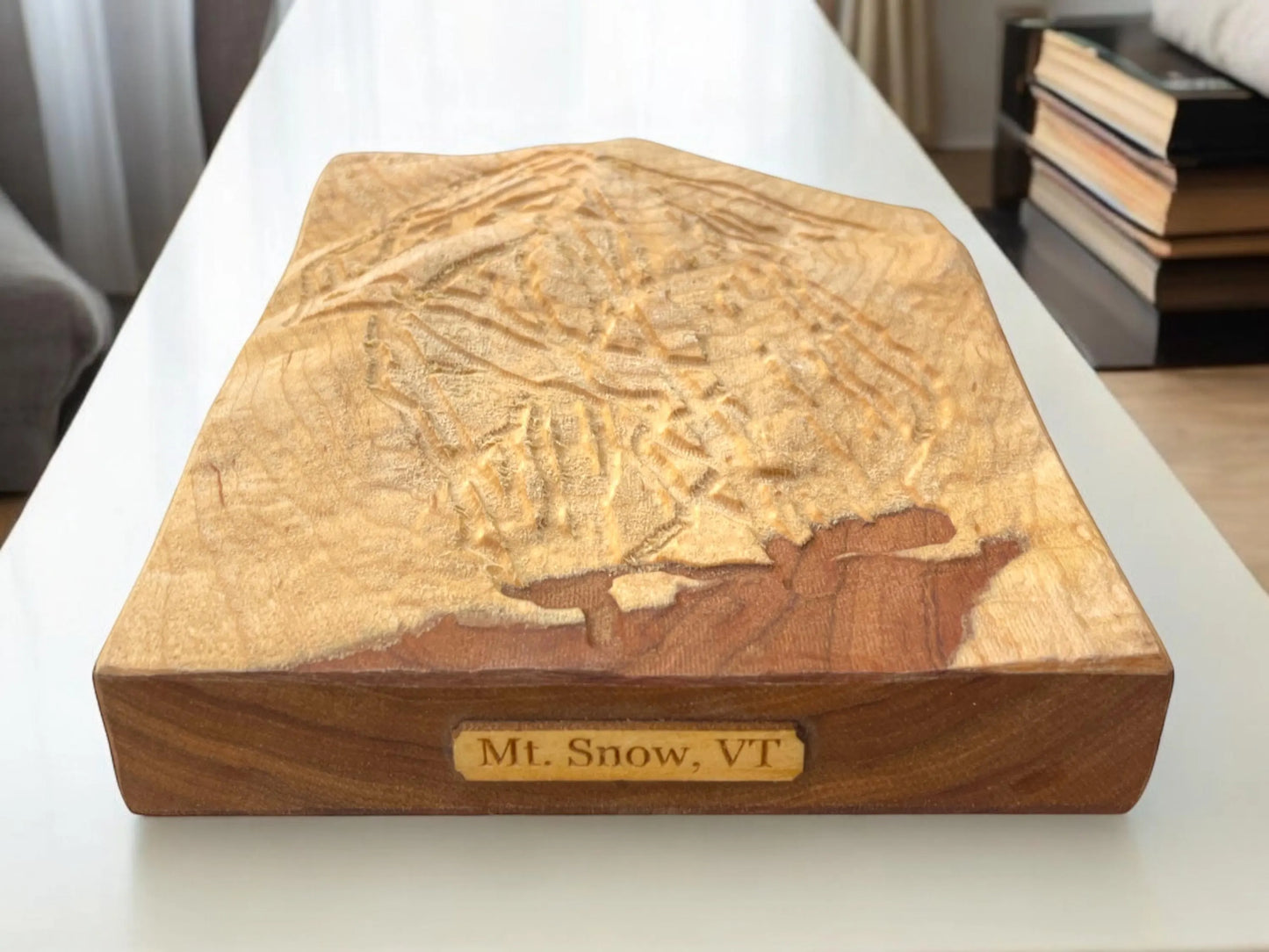 Mt. Snow Vermont 3D Relief Ski Map | Vermont Ski Gift