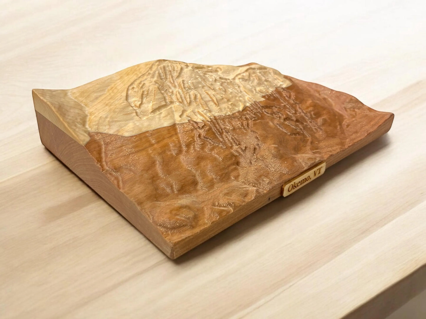 Okemo Vermont 3D Relief Ski Map | Vermont Ski Gift