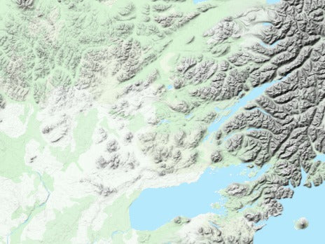 Custom 3d wooden map of