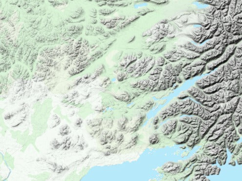 Custom 3d wooden map of