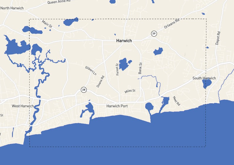 Custom Wooden Map of Barnstable County, Massachusetts, United States