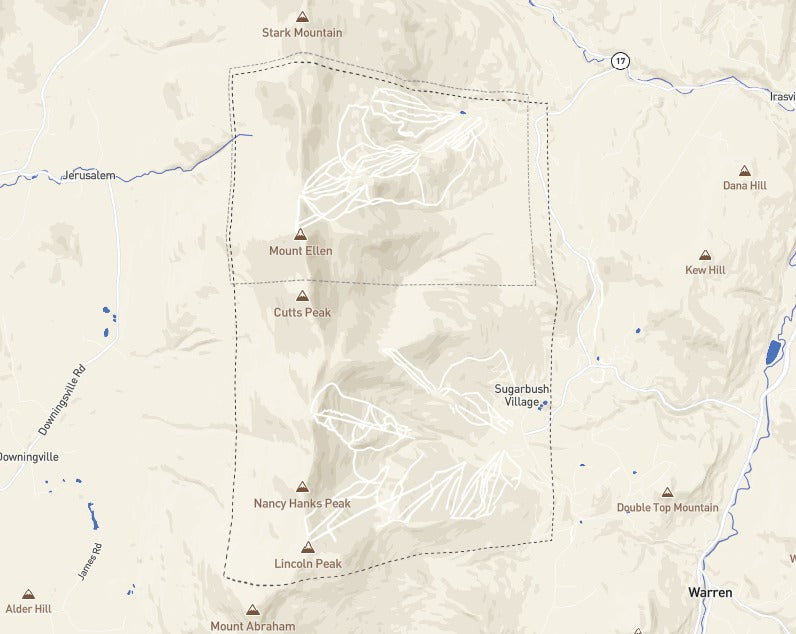 Custom Wooden Map of Washington County, Vermont, United States