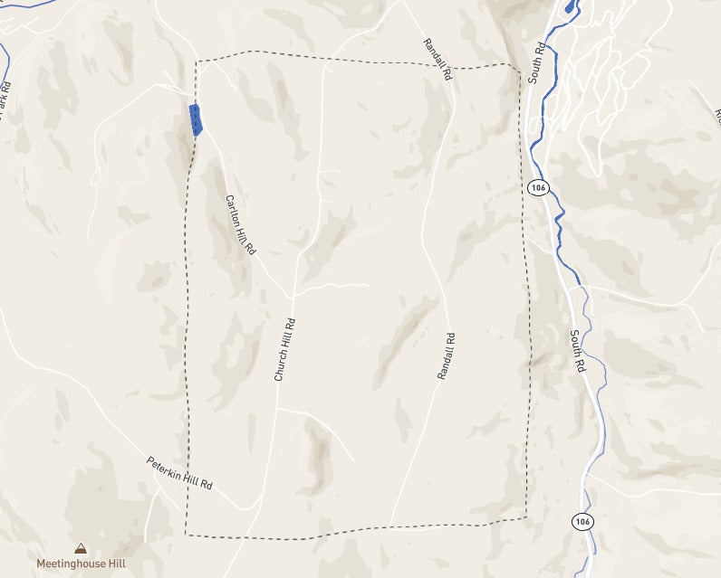 Custom Wooden Map of Windsor County, Vermont, United States
