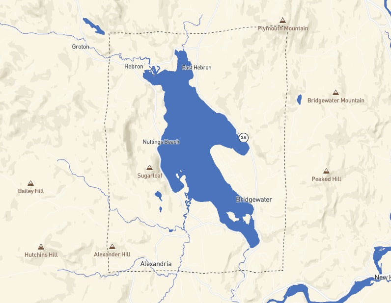 Custom Wooden Map of Grafton County, New Hampshire, United States