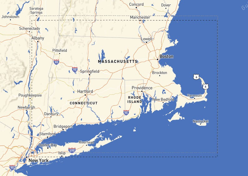 Custom Wooden Map of Windham County, Connecticut, United States