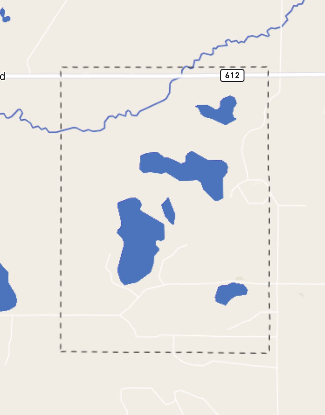 Custom Wooden Map of Kalkaska County, Michigan, United States