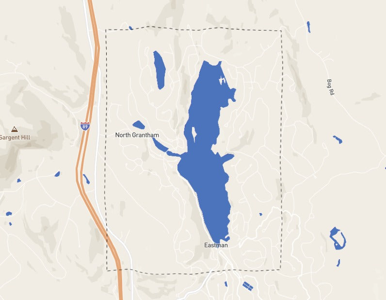 Custom Wooden Map of Sullivan County, New Hampshire, United States