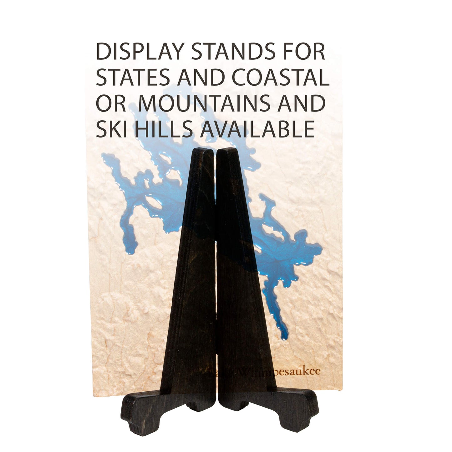 Lake Tahoe 3D Relief Wood Map | Lake Tahoe Gift