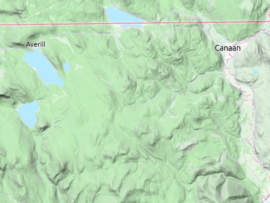 Custom 3d wooden map of Essex County,Vermont,United States