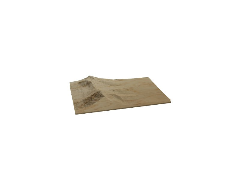 Custom Wooden Map of Washington County, Vermont, United States