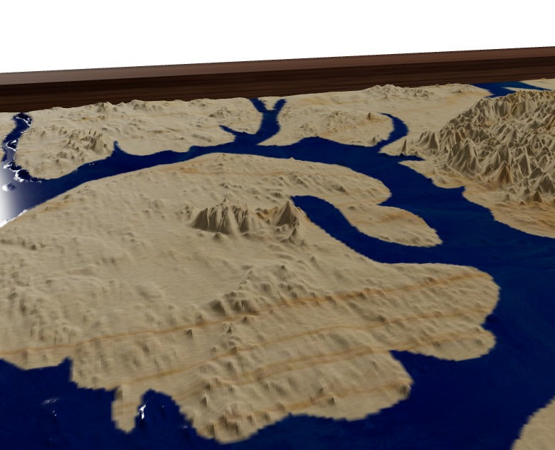Your Custom Wooden Map