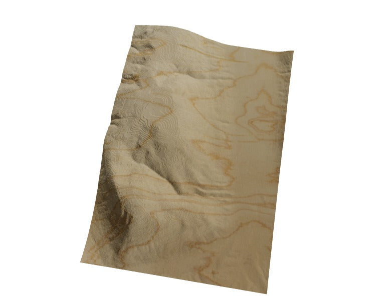 Custom Wooden Map of Ontario County, New York, United States