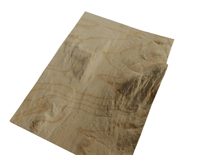 Custom Wooden Map of Chittenden County, Vermont, United States