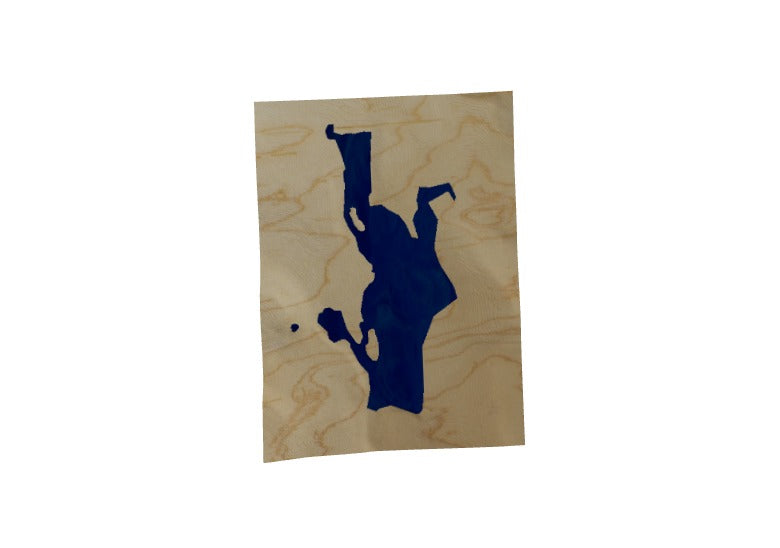 Custom Wooden Map of Windsor County, Vermont, United States