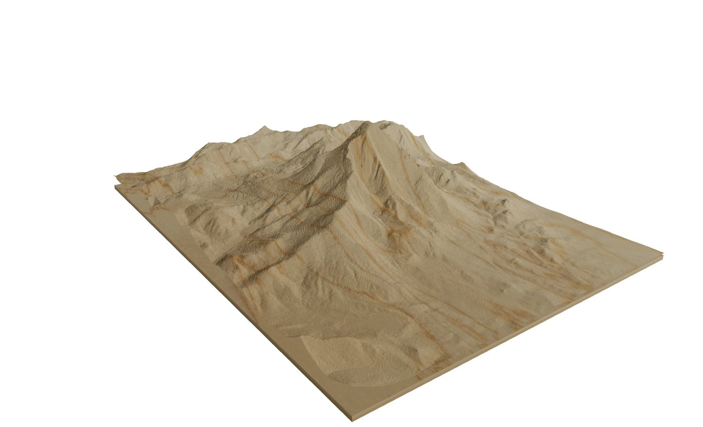 Custom Wooden Map of El Paso County, Colorado, United States