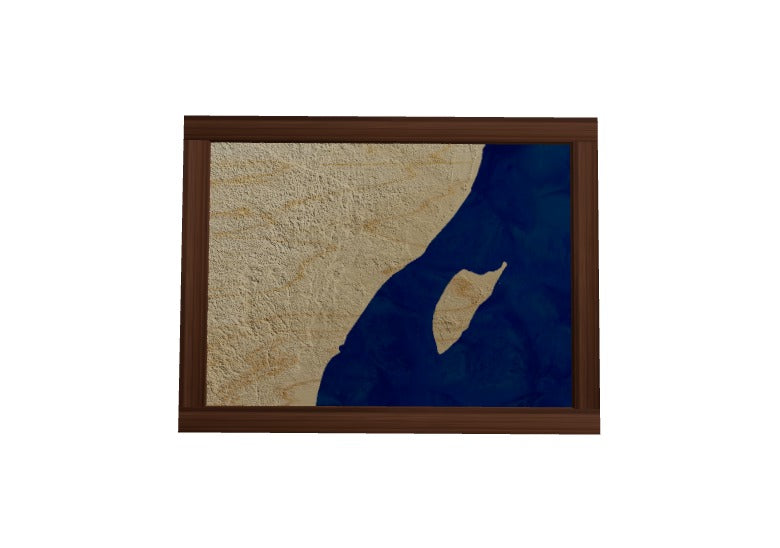 Custom Wooden Map of Quintana Roo, Mexico