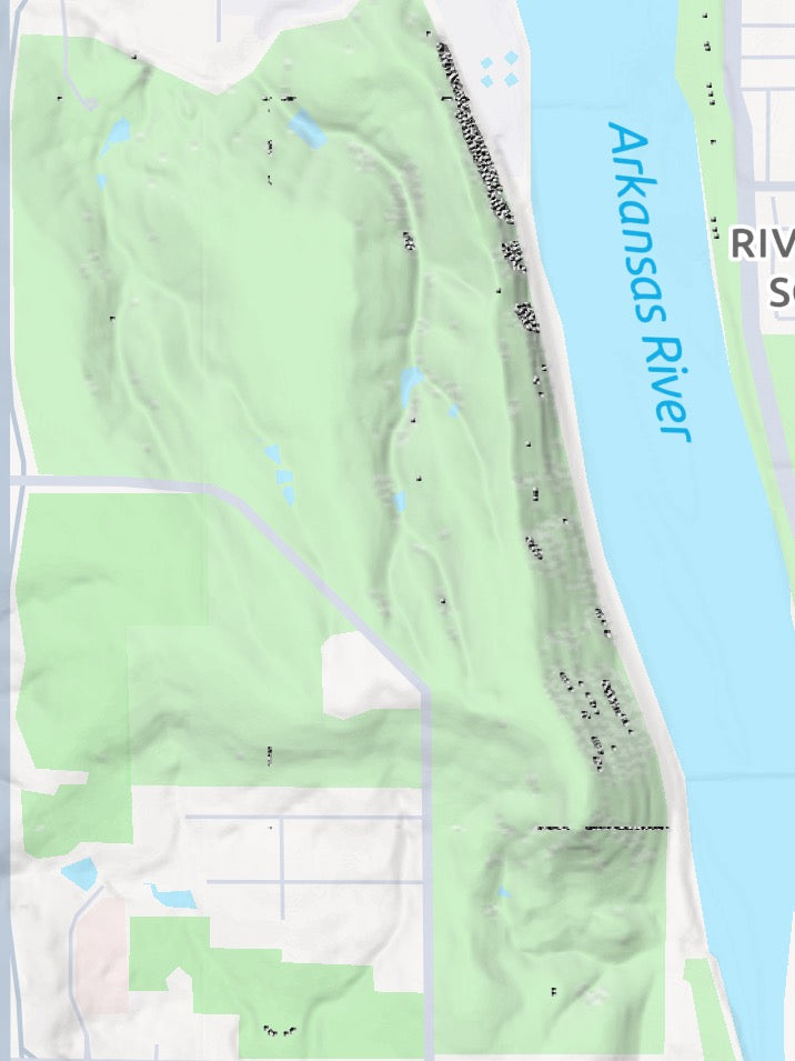 Custom 3d wooden map of Tulsa County,Oklahoma,United States