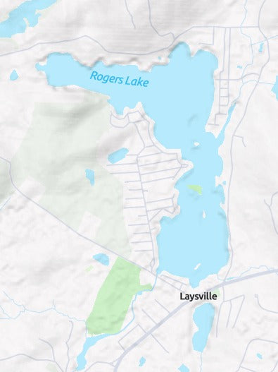 Custom 3d wooden map of Lower Connecticut River Valley Planning Region,Connecticut,United States
