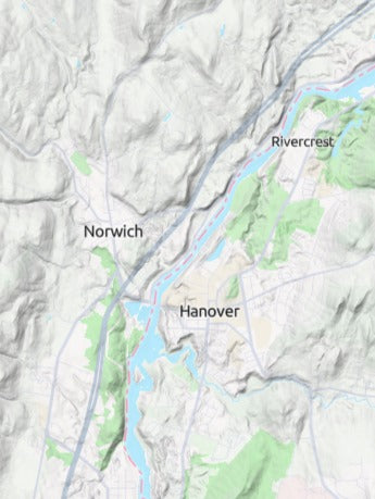 Custom 3d wooden map of Grafton County,New Hampshire,United States