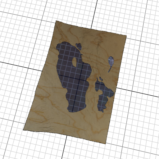 Custom 3d wooden map of Essex County,Vermont,United States