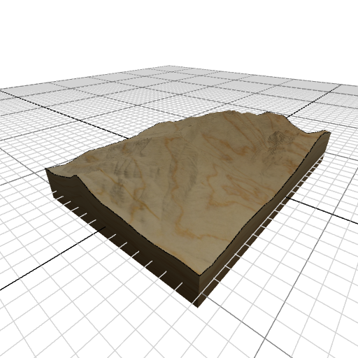 Custom 3d wooden map of Lamoille County,Vermont,United States