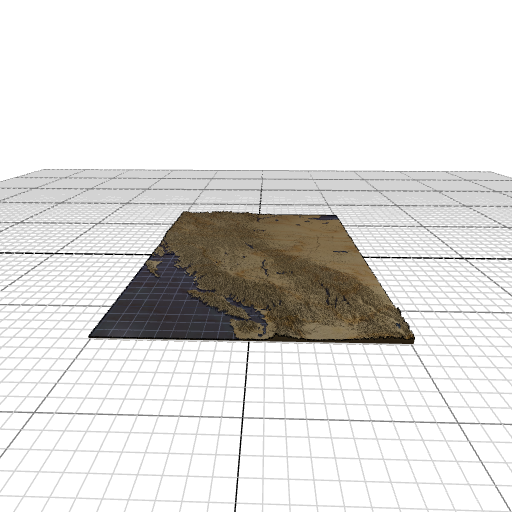 Custom 3d wooden map of