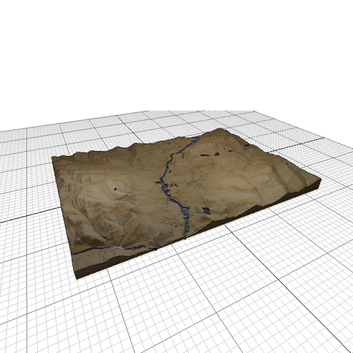 Custom 3d wooden map of Grafton County,New Hampshire,United States